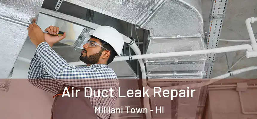 Air Duct Leak Repair Mililani Town - HI
