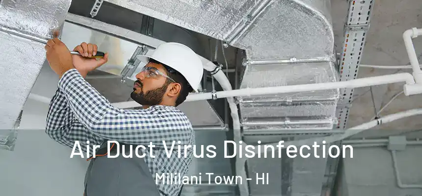 Air Duct Virus Disinfection Mililani Town - HI
