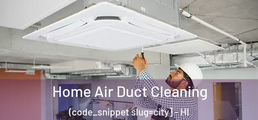  Home Air Duct Cleaning (code_snippet slug=city] - HI